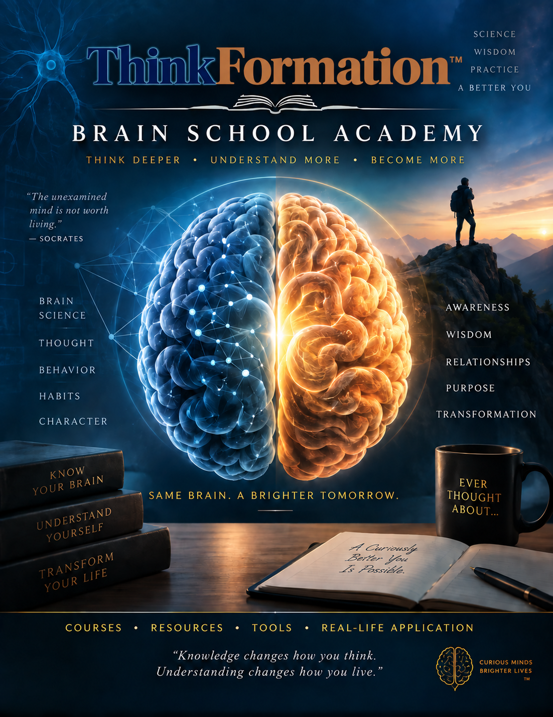 ThinkFormation Brain School Academy cover