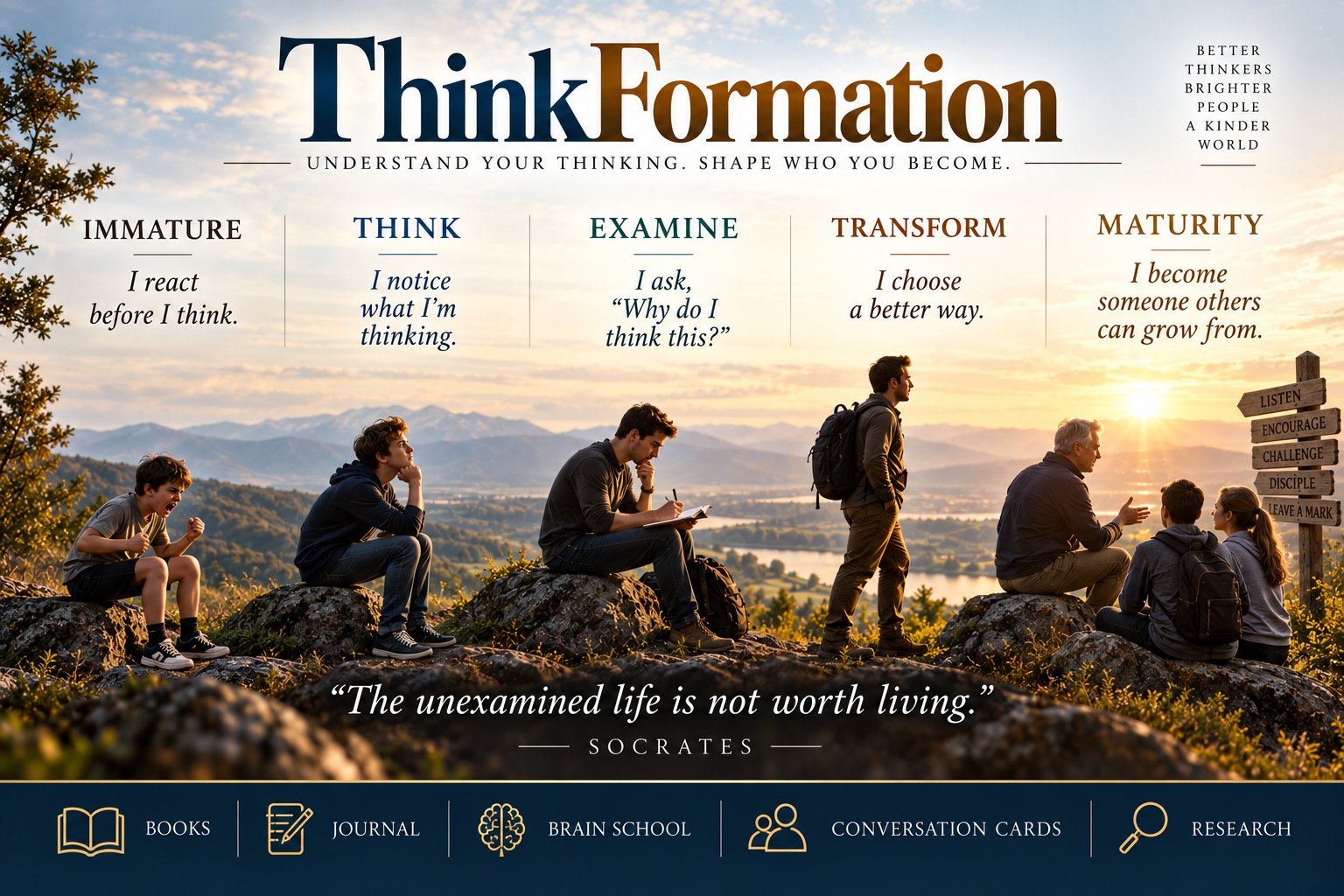 ThinkFormation path from reaction to maturity